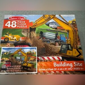 Melissa & Doug Building Site Puzzle - 48 Piece